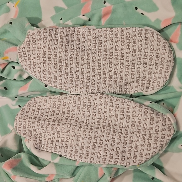 Carter's footed Girls Pajamas. Sz 12 - Picture 4 of 7